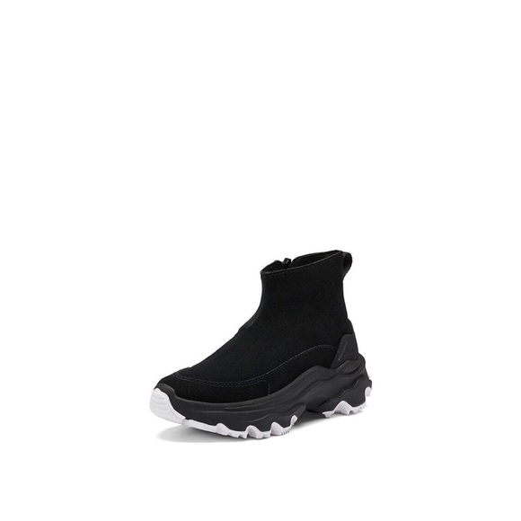 Sorel Black Sneakers with Stretchy Slip-On Design - Picture 3 of 7